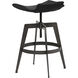Bancroft 33.5 inch Onyx Adjustable Stool
